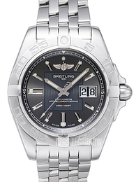 Breitling Galactic 41 Szary/Stal Ø41 mm A49350L2-F549-366A