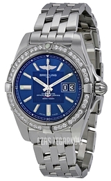 Breitling Galactic 41 Niebieski/Stal Ø41 mm A49350LA-C806-366A