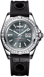 Breitling Galactic 41 Szary/Guma Ø41 mm A49350LA-F549-202S-A18D.2