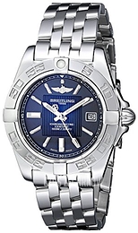 Breitling Galactic 32 Czarny/Stal Ø31.8 mm A71356L2.BA10.367A