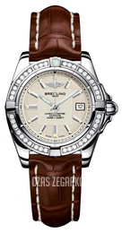 Breitling Galactic 32 Beżowy/Skóra Ø31.8 mm A71356LA.G702.778P.A14BA.1