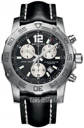 Breitling Colt Chronograph II Czarny/Skóra Ø44 mm A7338710-BB49-435X-A20BASA.1