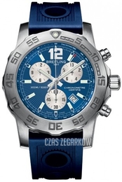 Breitling Colt Chronograph II Niebieski/Guma Ø44 mm A7338710-C848-211S-A20DSA.2