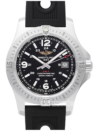 Breitling Colt 44 Czarny/Guma Ø44 mm A7438811-BD45-200S-A20D.2