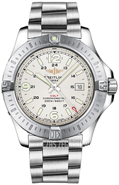 Breitling Colt Quartz Srebrny/Stal Ø44 mm A74388111G1A1