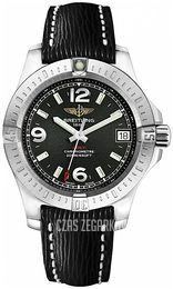 Breitling Colt 36 Czarny/Skóra Ø36 mm A74389111B1X1