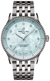 Breitling Navitimer 32 Niebieski/Stal Ø32 mm A77320171C1A1