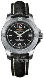 Breitling Colt 33 Czarny/Skóra Ø33 mm A7738811-BD46-208X-A14BA.1