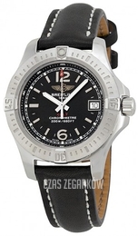 Breitling Colt 33 Czarny/Skóra Ø33 mm A7738811-BD46-408X-A14BA.1