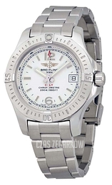 Breitling Colt 33 Biały/Stal Ø33 mm A7738811-G793-175A