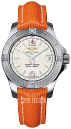 Breitling Colt 33 Srebrny/Skóra Ø33 mm A7738811-G793-212X-A14BA.1