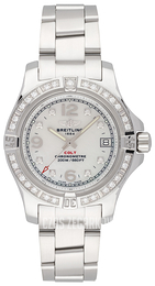 Breitling Colt Lady Biały/Stal Ø33 mm A7738853-A769-175A