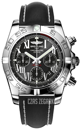 Breitling Chronomat 44 Czarny/Skóra Ø44 mm AB011012-B956-435X-A20BA.1