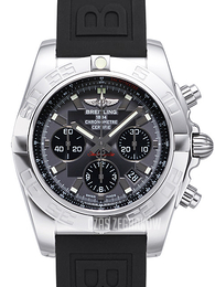 Breitling Chronomat 44 Czarny/Guma Ø44 mm AB011012-F546-152S-A20S.1
