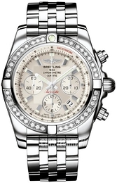 Breitling Chronomat 44 Srebrny/Stal Ø44 mm AB011053-G684-375A