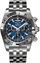 Breitling Chronomat 44 Flying Fish Niebieski/Stal Ø44 mm AB011610-C789-377A