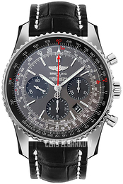 Breitling Navitimer 01 46Mm Czarny/Skóra Ø46 mm AB01271A-F570-760P-A20BA.1