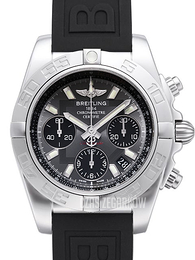 Breitling Chronomat 41 Szary/Guma Ø41 mm AB014012-F554-150S-A18S.1