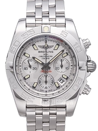 Breitling Chronomat 41 Srebrny/Stal Ø41 mm AB014012-G711-378A