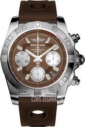 Breitling Chronomat 41 Brązowy/Guma Ø41 mm AB014012-Q583-204S-A18D.2