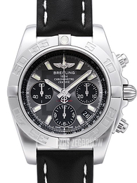 Breitling Chronomat 41 Szary/Skóra Ø41 mm AB014012-F554-428X-A18BA.1