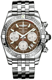 Breitling Chronomat 41 Brązowy/Stal Ø41 mm AB0140AA-Q583-378A