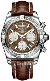 Breitling Chronomat 41 Brązowy/Skóra Ø41 mm AB0140AA-Q583-724P-A18BA.1
