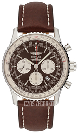 Breitling Navitimer Rattrapante Brązowy/Stal Ø45 mm AB031021-Q615-453A