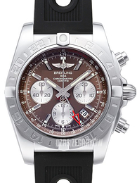 Breitling Chronomat 44 GMT Brązowy/Guma Ø44 mm AB042011-Q589-200S-A20D.2