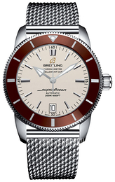 Breitling Superocean Heritage II 42 Srebrny/Stal Ø42 mm AB201033-G827-154A
