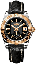 Breitling Galactic 36 Automatic Czarny/Skóra Ø36 mm C37330121B1X1