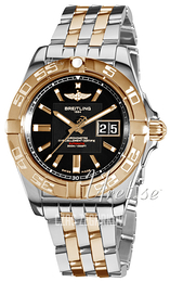 Breitling Galactic 41 Czarny/Stal Ø41 mm C49350L2-BA09-366C