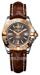 Breitling Galactic 32 Brązowy/Skóra Ø31.8 mm C71356L2.Q581.778P.A14BA.1