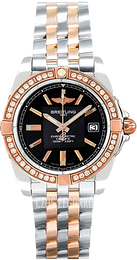 Breitling Galactic 32 Czarny/Stal w kolorze różowego złota Ø31.8 mm C71356LA.BA12.367C