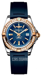 Breitling Galactic 32 Niebieski/Guma Ø31.8 mm C71356LA.C813.141S.A14S.1