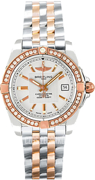 Breitling Galactic 32 Beżowy/Stal w kolorze różowego złota Ø31.8 mm C71356LA.G704.367C