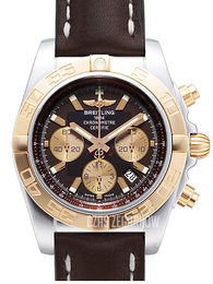 Breitling Chronomat 44 Brązowy/Skóra Ø44 mm CB011012-Q576-437X-A20BA.1