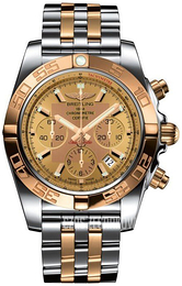 Breitling Chronomat 44 Żółte złoto/18 karatowe różowe złoto Ø44 mm CB0110121H1C1
