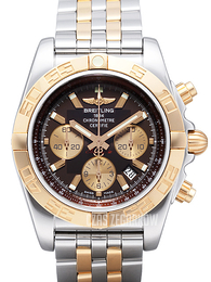 Breitling Chronomat 44 Brązowy/Stal Ø43.5 mm CB011012-Q576-375C