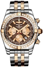 Breitling Chronomat 44 Brązowy/Stal Ø44 mm CB011053-Q576-375C