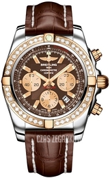 Breitling Chronomat 44 Brązowy/Skóra Ø44 mm CB011053-Q576-739P-A20BA.1