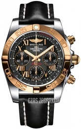 Breitling Chronomat 41 Czarny/Skóra Ø41 mm CB014012-BC08-428X-A18BA.1