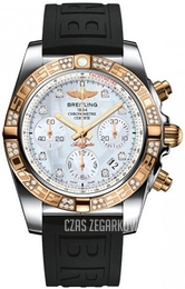 Breitling Chronomat 41 Biały/Guma Ø41 mm CB0140AA-A723-150S-A18S.1