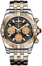 Breitling Chronomat 41 Czarny/Stal Ø41 mm CB0140AA-BA53-378C