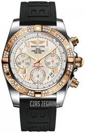 Breitling Chronomat 41 Srebrny/Guma Ø41 mm CB0140AA-G759-150S-A18S.1