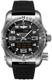 Breitling Emergency Czarny/Guma Ø51 mm E76325221B1S1