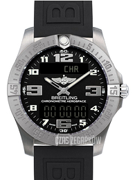 Breitling Aerospace Evo Czarny/Guma Ø43 mm E7936310-BC27-153S-A20DSA.2