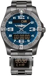 Breitling Aerospace Evo Co-Pilot Niebieski/Tytan Ø43 mm E7936310-C869-E8017210-B999-172E