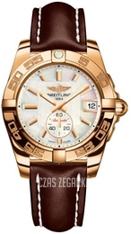 Breitling Galactic 36 Biały/Skóra Ø36 mm H3733012.A724.416X.H16BA.1