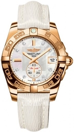 Breitling Galactic 36 Biały/Skóra Ø36 mm H3733012.A725.236X.H16BA.1